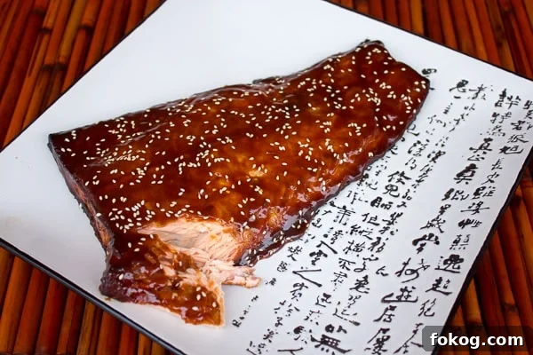 Smoked Salmon with Orange-Hoisin Glaze Recipe 2 Smoked Salmon with Orange Hoisin Glaze-3