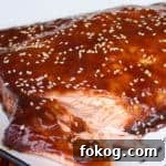 Smoked Salmon with Orange-Hoisin Glaze Recipe 4 Smoked Salmon with Orange Hoisin Glaze-3