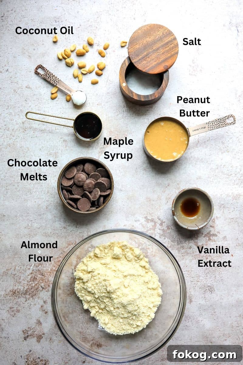 Buckeye Bars Recipe: Classic Peanut Butter Chocolate Treats 3 Ingredients needed to make the recipe in large mixing bowls.