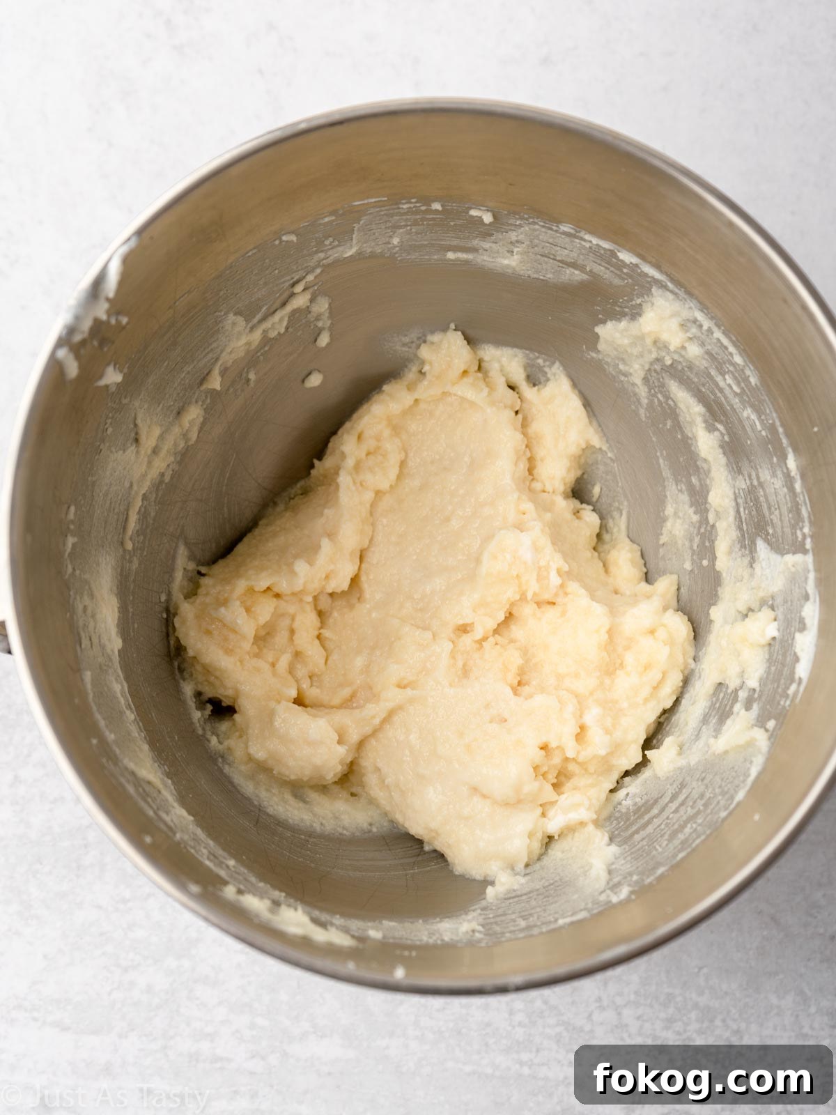 Moist Eggless Marble Cake Recipe for Perfect Swirls 7 Wet ingredients in a bowl.