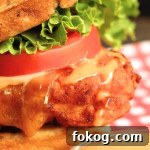 Buttermilk Fried Chicken & Waffle Sandwich Recipe