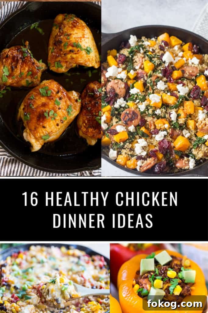 Healthy Chicken Dinner Ideas