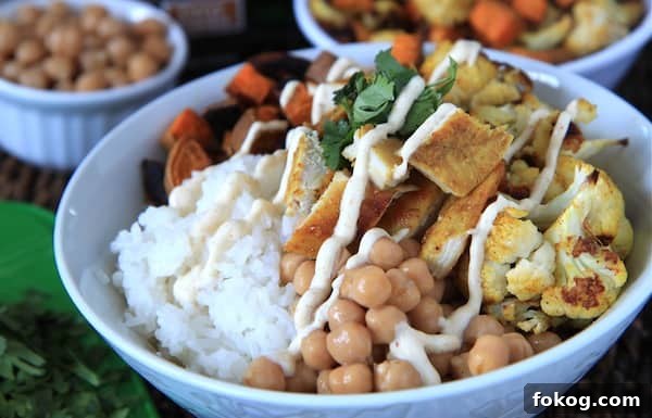 Indian Chicken Curry Bowls