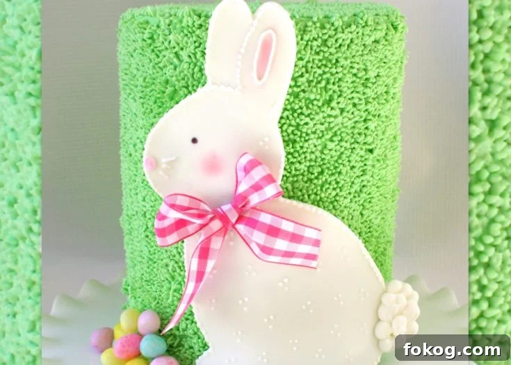 Cute Bunny Cake Video Tutorial