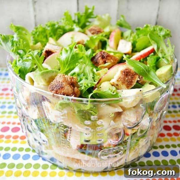 Refreshing, filling Pasta Chicken and Avocado Salad ~ perfect lunch or light dinner on a warm Summer day Pasta Chicken and Avocado Salad