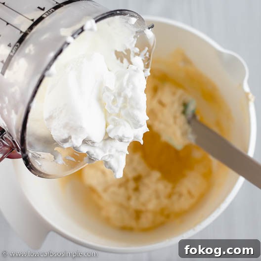 Adding Egg Whites | Low-Carb, So Simple