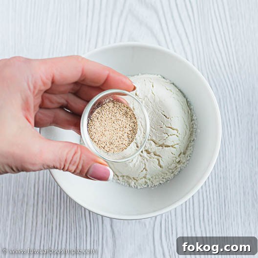 Adding Psyllium Husk Powder | Low-Carb, So Simple