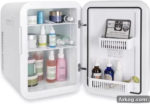 Cooluli Mini Fridge interior
