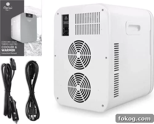Cooluli Mini Fridge features