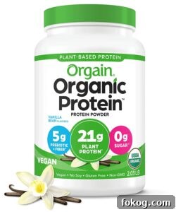 organic plant based protein powder