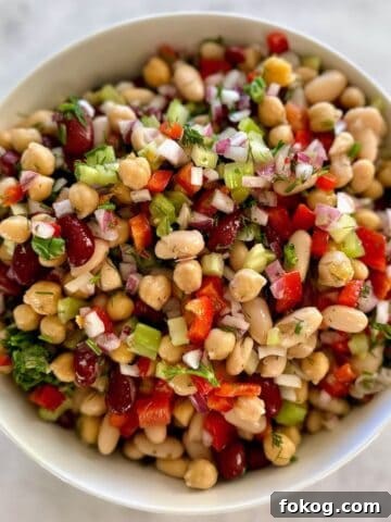 easy bean salad recipe