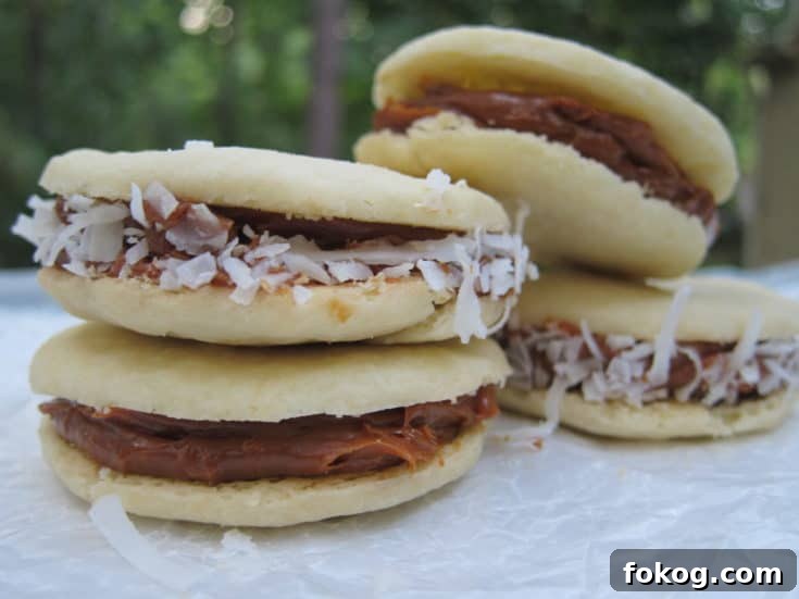 How to make South American alfajores (dulce de leche cookies).