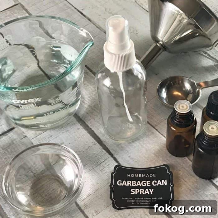 Finished deodorizer spray