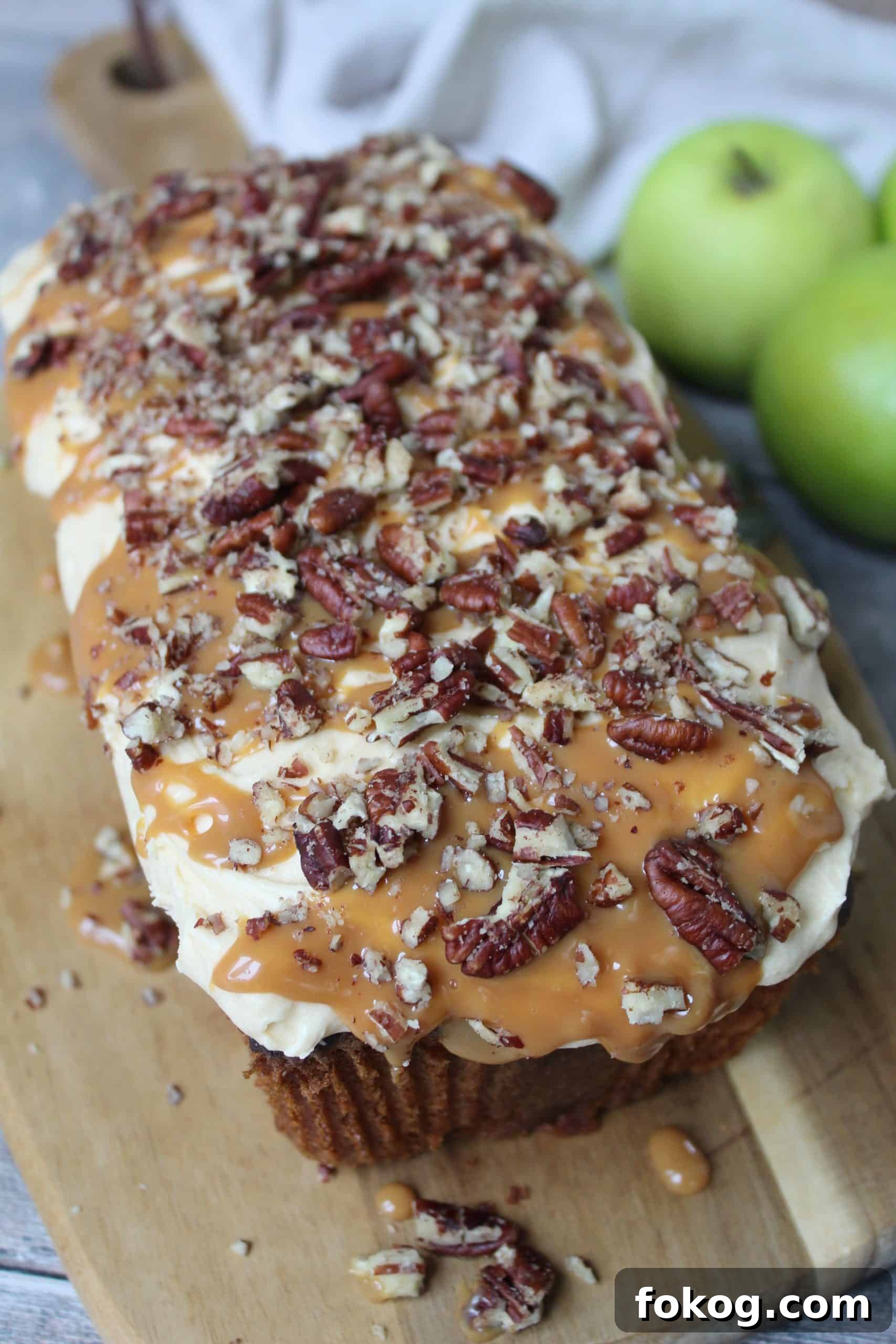 Salted Caramel Apple Cake Recipe for Autumn Gatherings 3 gluten free apple and salted caramel cake