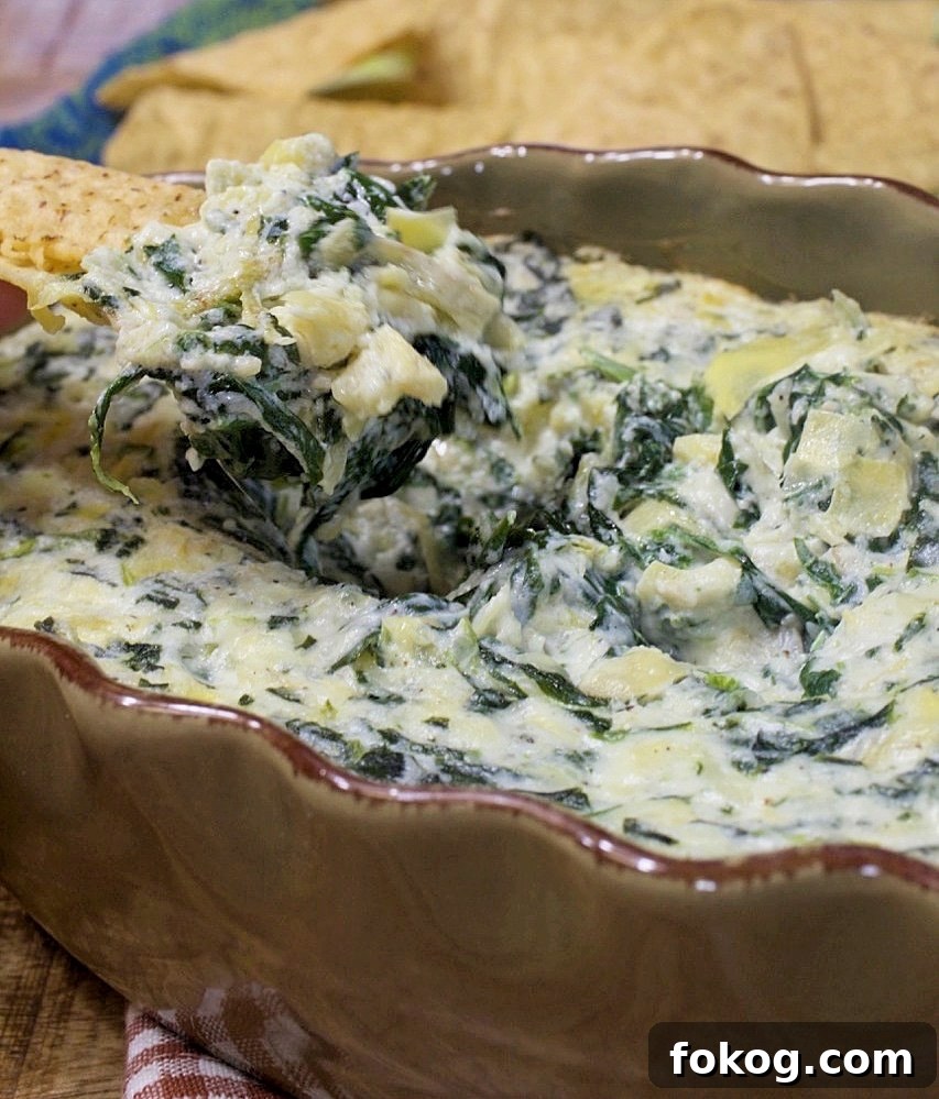 Spinach Artichoke Dip.