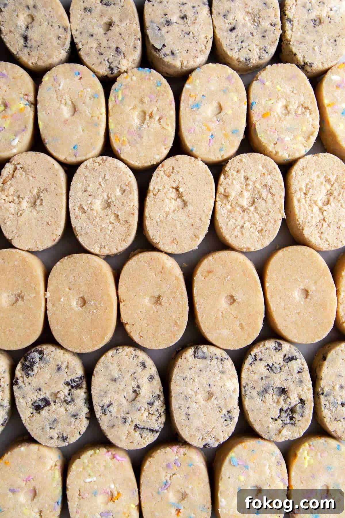 variety of homemade polvoron flavors