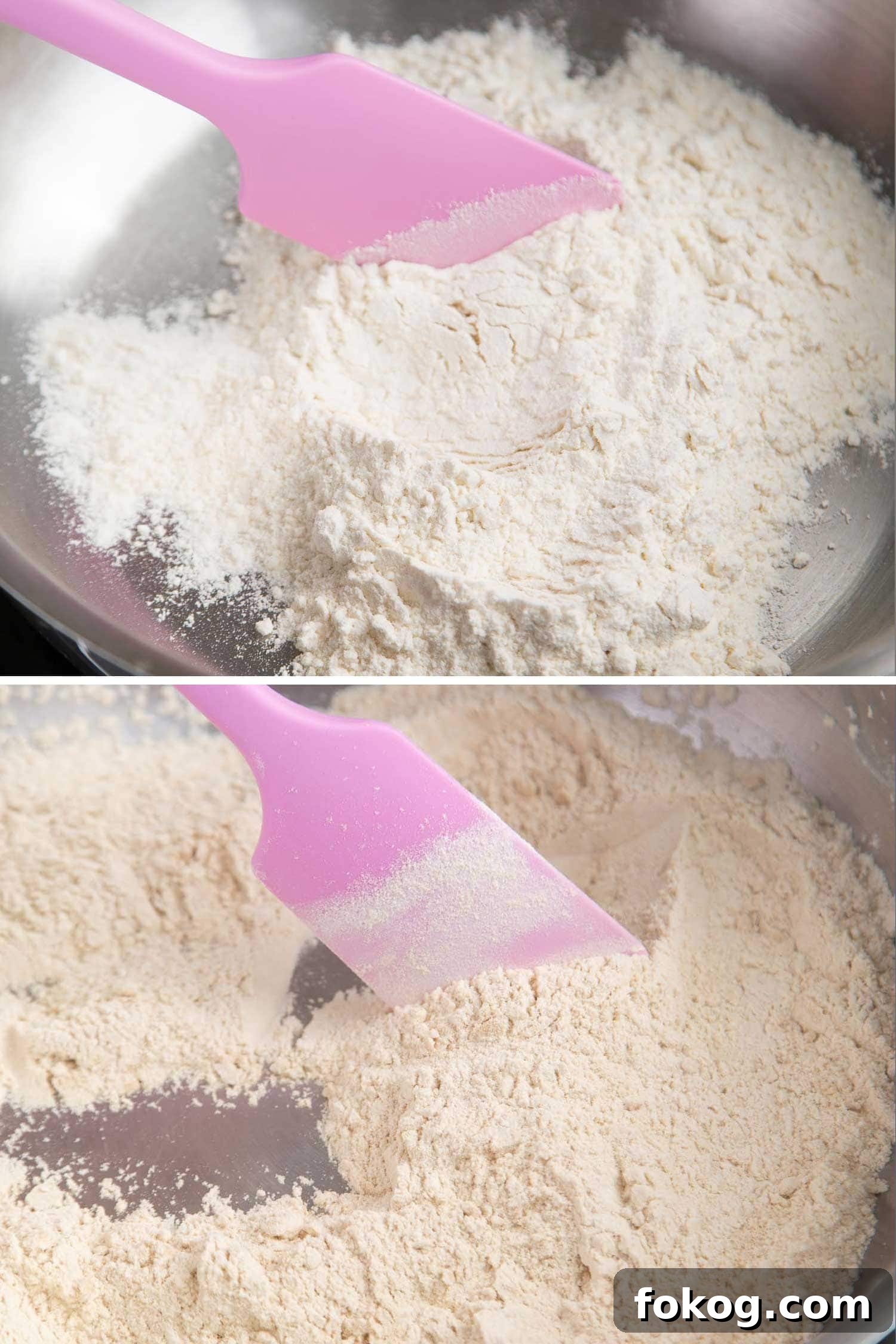 How to toast flour for homemade polvoron
