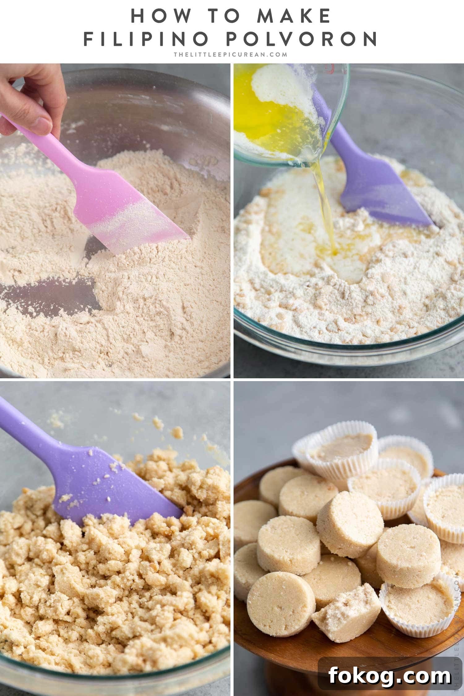 How to make Filipino polvoron from scratch