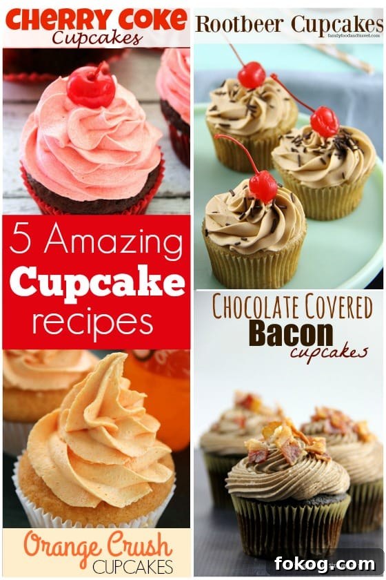 5 Amazing Cupcake Recipes made with Unusual Ingredients