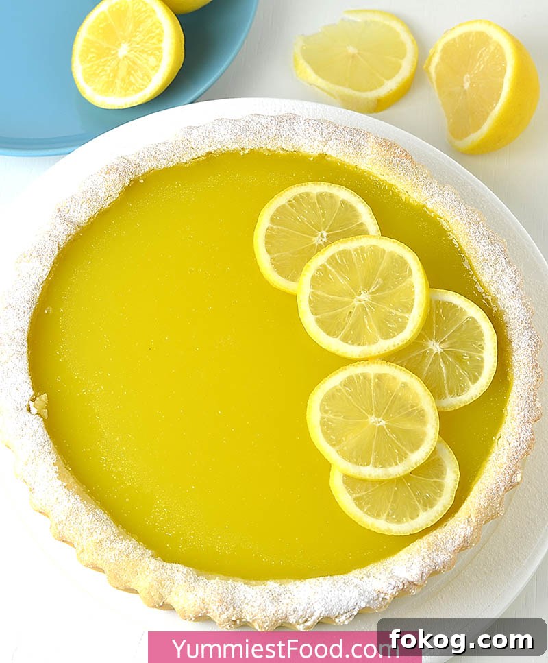 Lemon Curd Tart