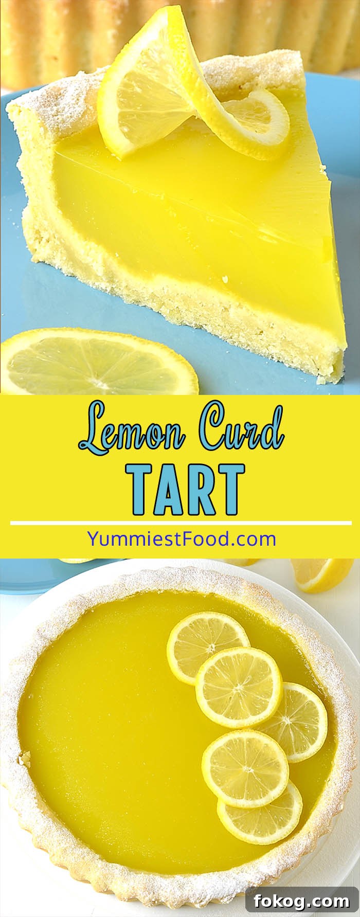 Lemon Curd Tart is a tangy, refreshing, and light dessert! This tart makes the perfect recipe for decadent and rich French desserts!