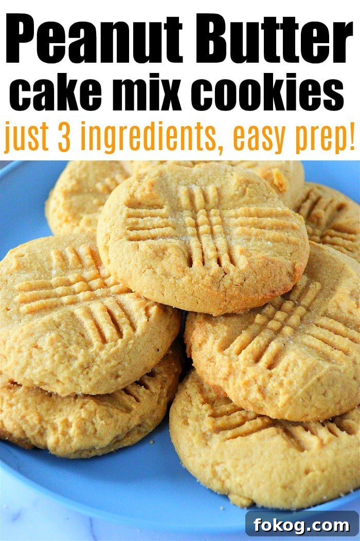 cookies made with cake mix