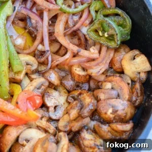 One-Pan Fajita Vegetables: Flavorful Veggie Skillet Recipe 7 These savory Fajita Veggies are the perfect low carb side for your favorite grilled meats! You can also wrap them in a warm tortilla for excellent Vegetarian Fajitas!