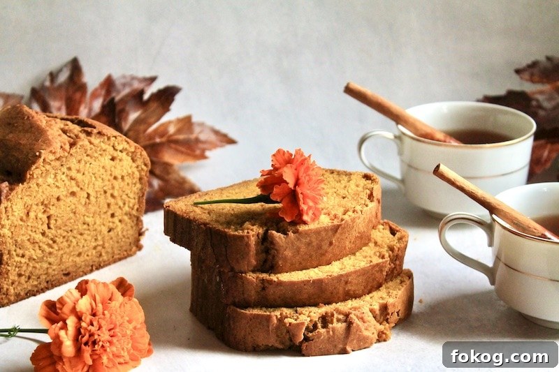 Fall Spice Pumpkin Bread Made with Libby’s Pumpkin Purée 12 bake pumpkin bread at 350 degrees fahrenheit for 50 to 60 minutes