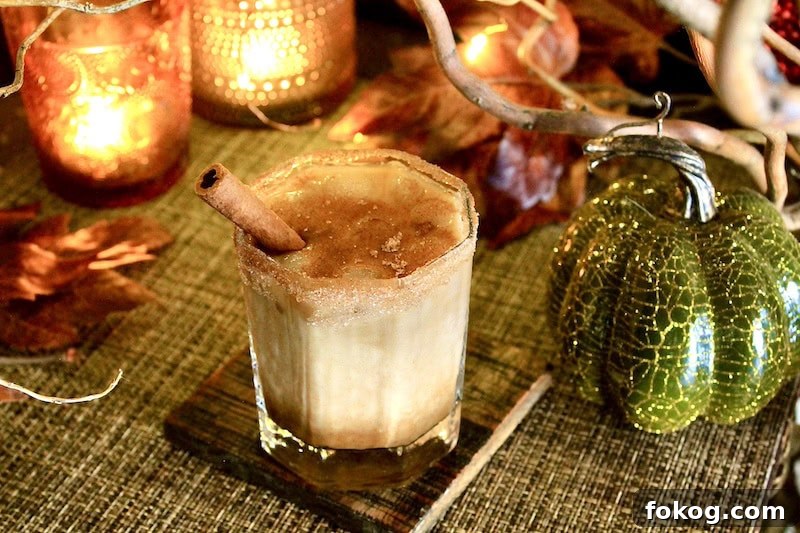 pumpkin spice white russian