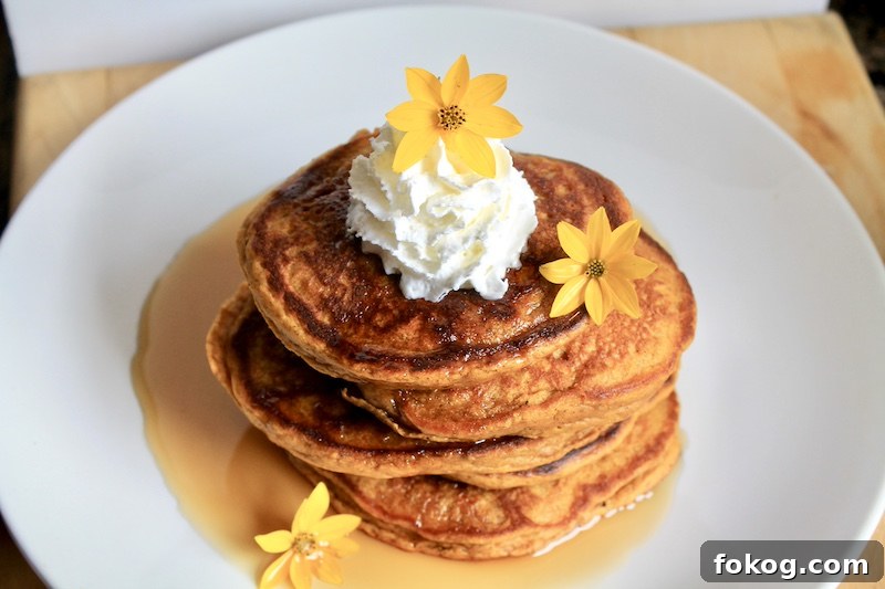 easy pumpkin protein pancakes recipe