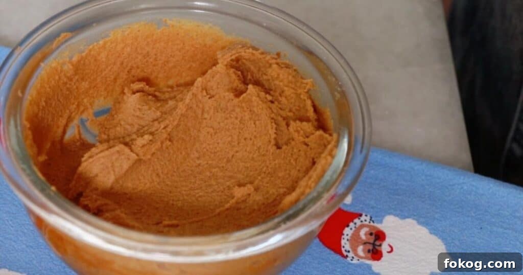 gingerbread dough in a bowl