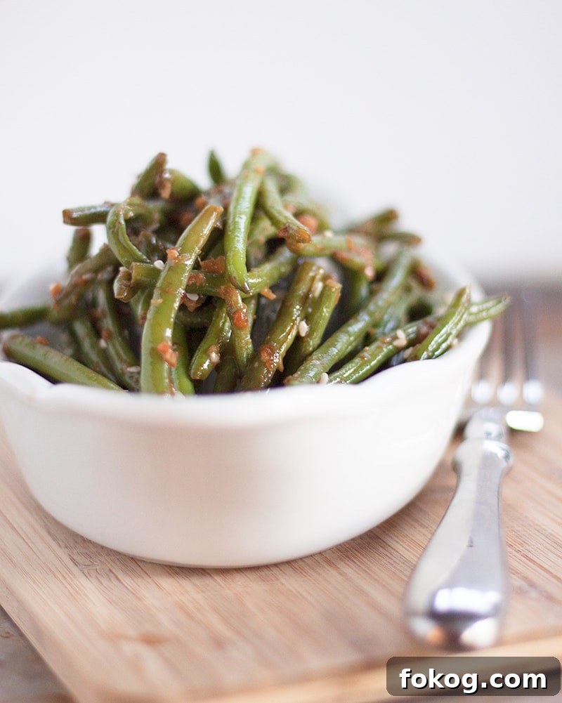 Garlic Stir-Fried Chinese Green Beans Recipe 3 Copycat PF Chang's Garlic Ginger Green Beans Recipe