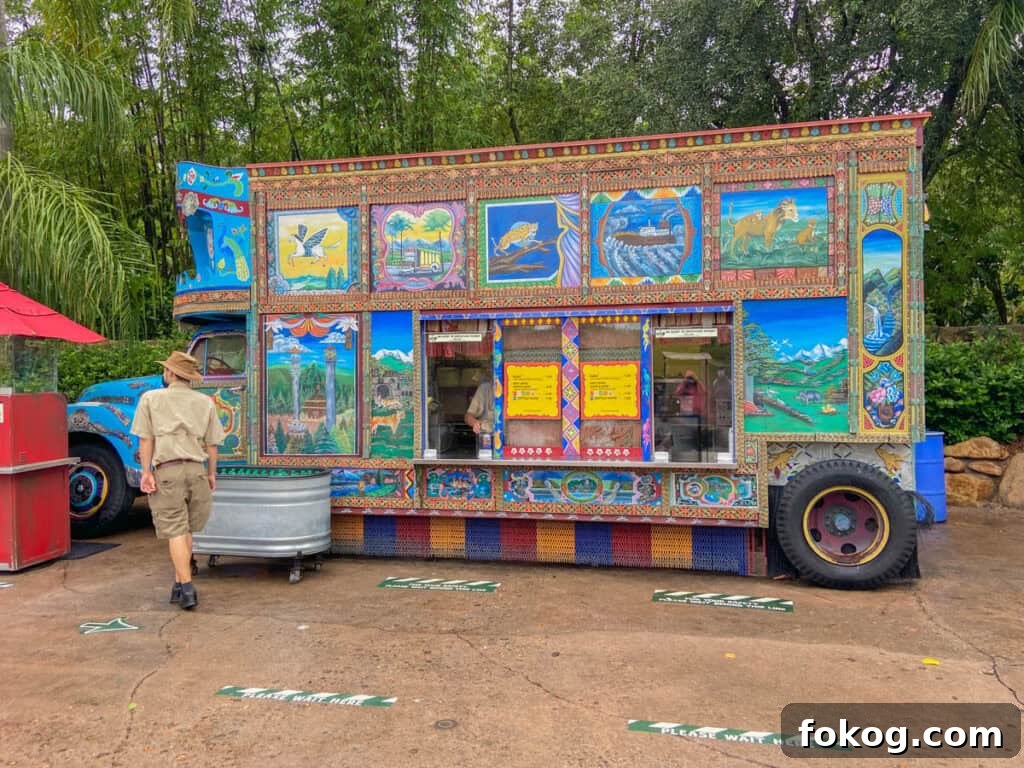 Anandapur Ice Cream Truck: Where to Find Flavors & Schedule 2 Anandapur Ice Cream Truck in Animal Kingdom.
