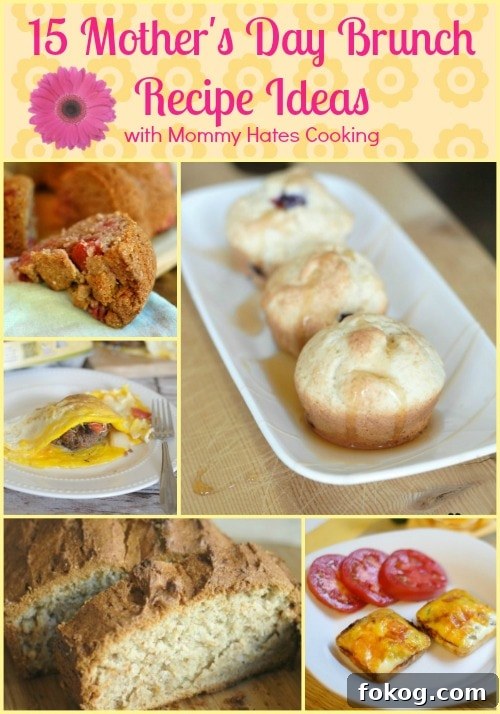 15 Mother's Day Brunch Recipe Ideas with Mommy Hates Cooking