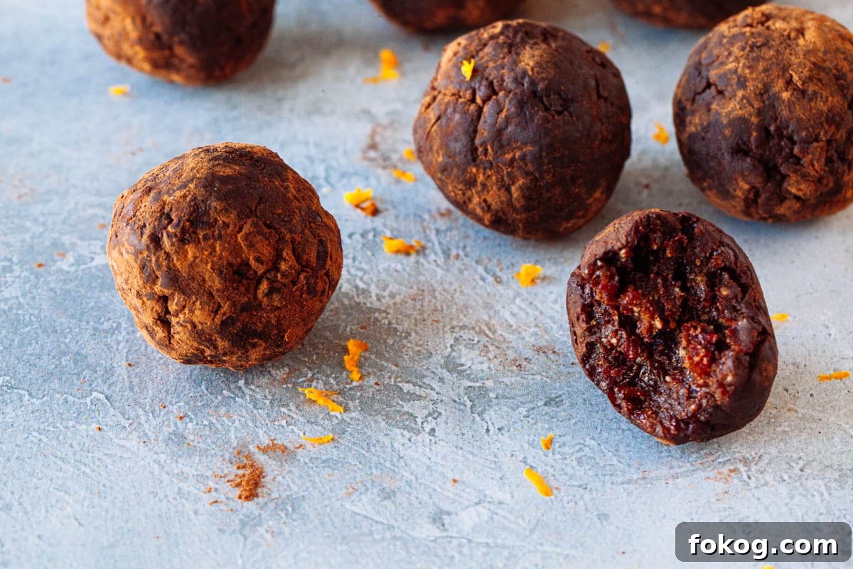 Cranberry Orange Chocolate Hemp Energy Bites 9 Cranberry, Orange & Chocolate Hemp Energy Balls