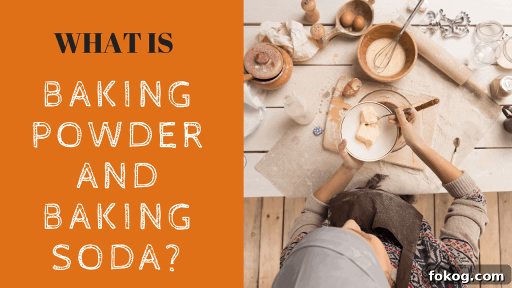 what is baking powder and baking soda
