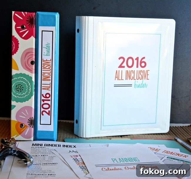 Mini All Inclusive 2016 Binder