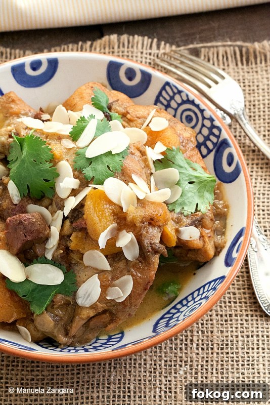 Chicken Tagine with Lemon, Dates, and Apricots