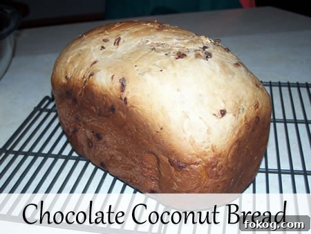 Chocolate Coconut Bread