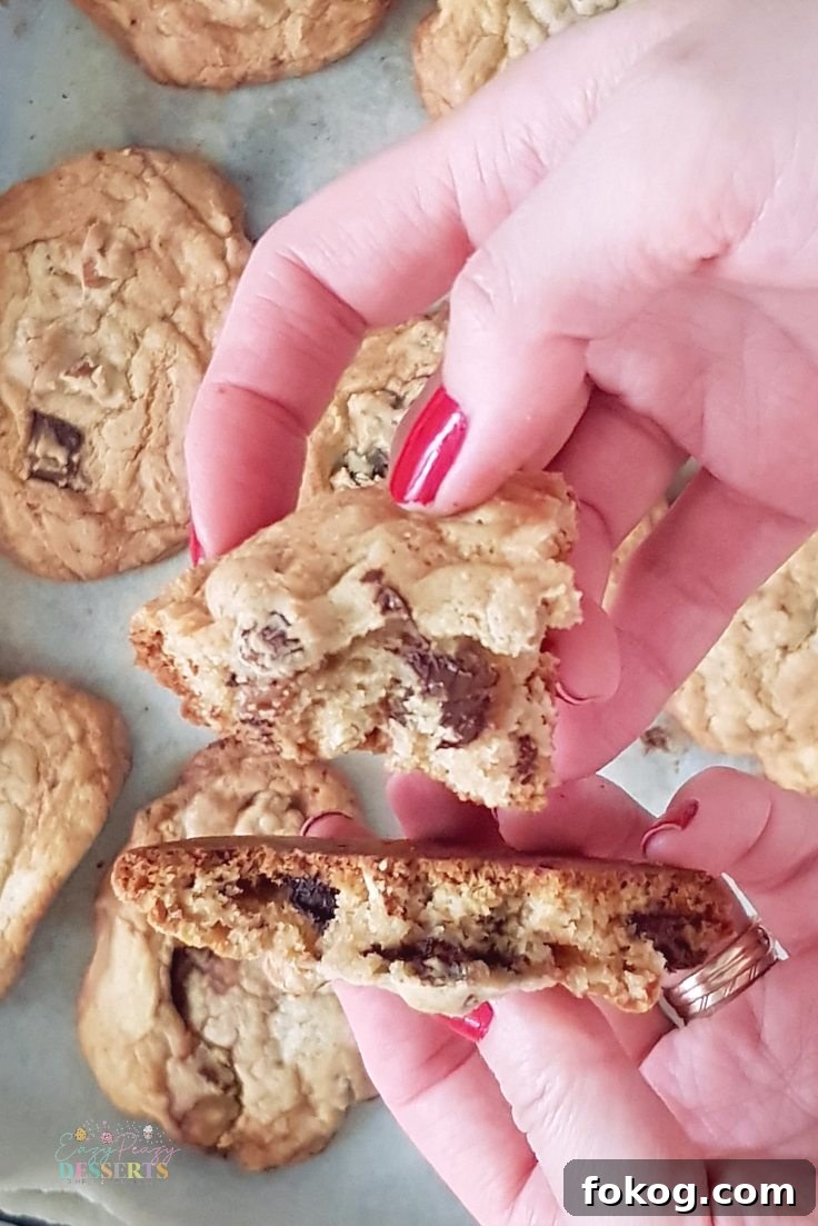 Dark chocolate cookies