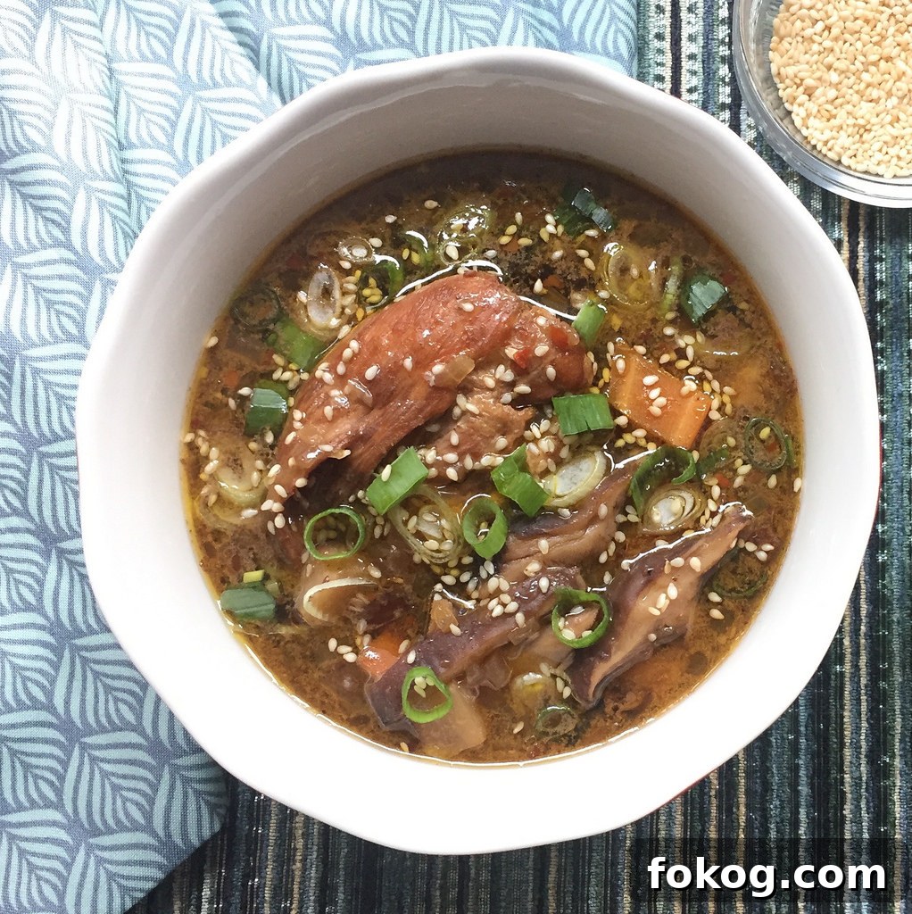 Slow Cooker Chicken Thigh Hot Pot via LizsHealthyTable.com Slow Cooker Chicken Thigh Hot Pot via LizsHealthyTable.com