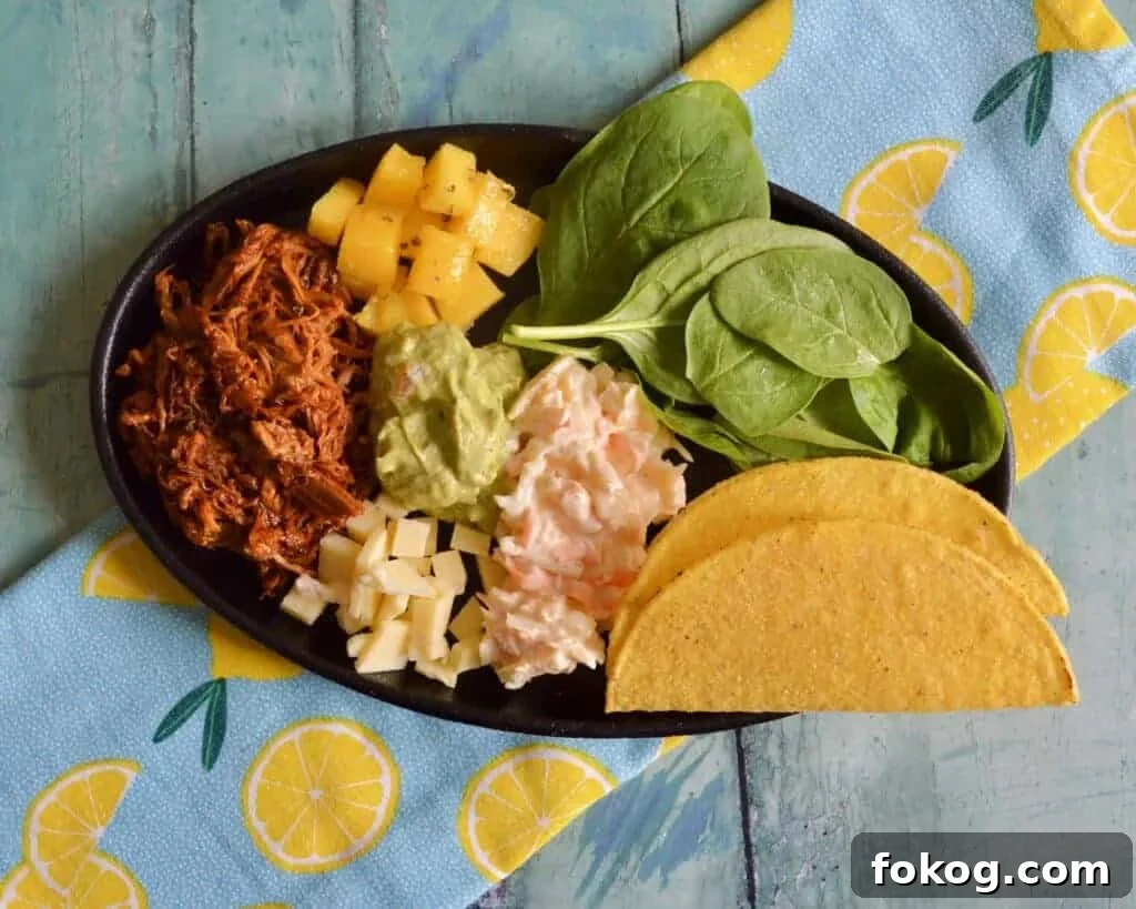 mango pulled pork