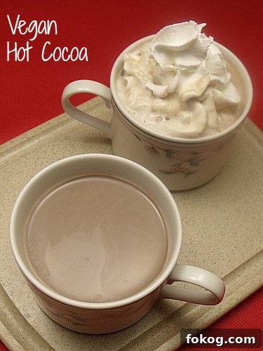 Creamy Vegan Hot Cocoa Recipe for Cozy Winter Nights 4 Vegan Hot Cocoa