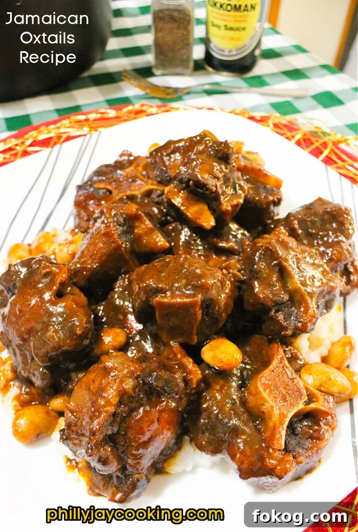 Authentic Jamaican Oxtails with Butter Beans: Flavorful Stew Recipe 3 Jamaican Oxtails Recipe