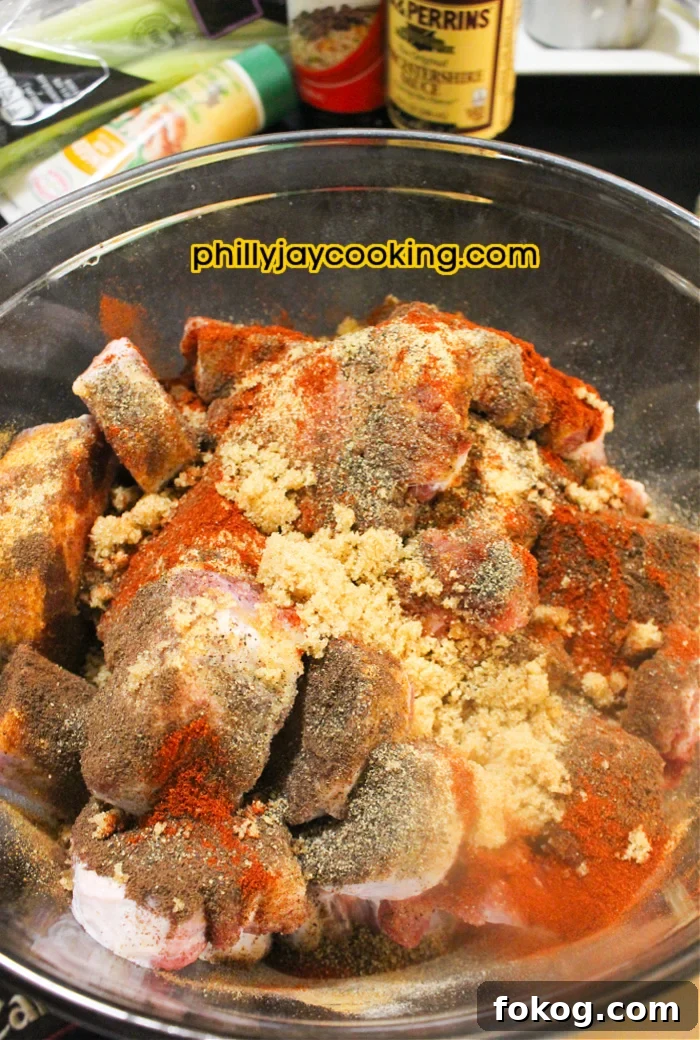 Authentic Jamaican Oxtails with Butter Beans: Flavorful Stew Recipe 4 Oxtails