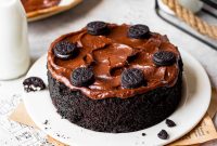 Eggless Oreo Biscuit Cake Recipe — No-Bake Chocolate Dessert