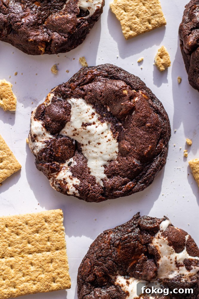 s'mores cookies