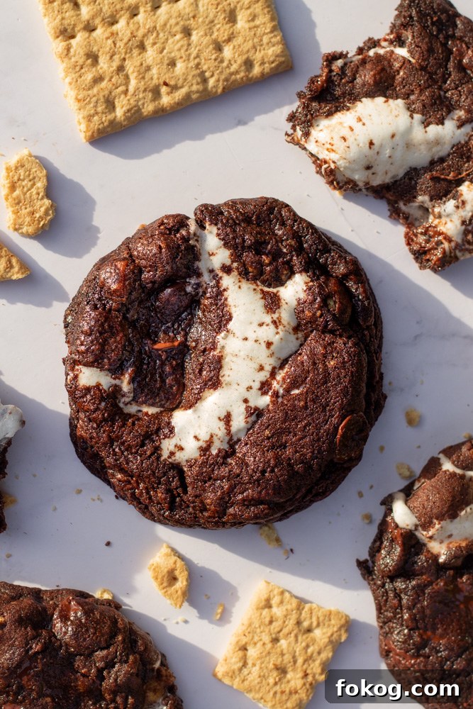 s'mores cookies