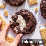 s'mores cookies