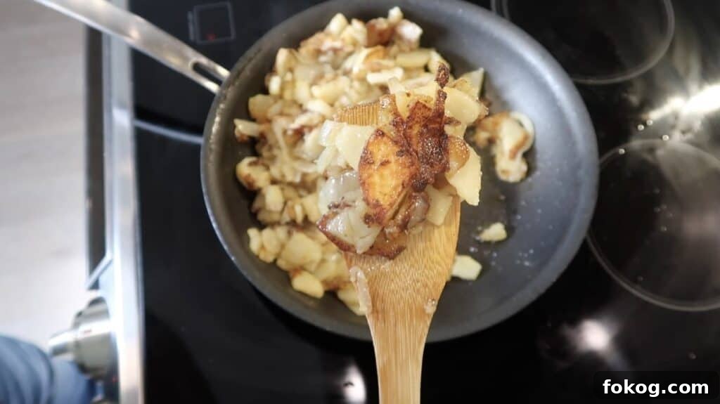 Spanish Omelette Scramble Recipe: Quick Tortilla Española Twist 15 golden potatoes